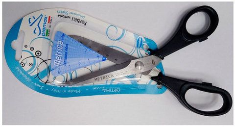 НОЖИЦІ PREMAX COLLECTION METRICA 10 1/2" ІТАЛІЯ "METRICA" (26 СМ)