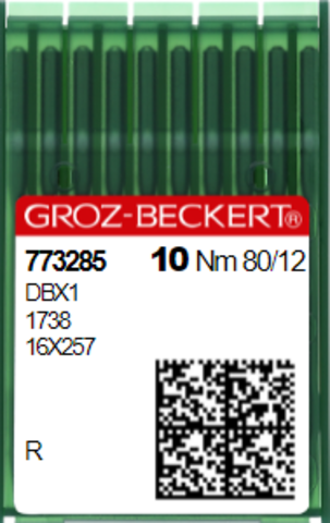 Голки GROZ-BECKERT  DB*1 № 75 R (уп.10шт.)
