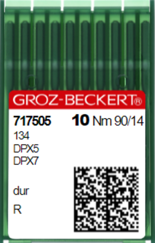 Голки GROZ-BECKERT DP*5 № 90 R (уп.10шт.)