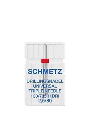 Голки Schmetz Triple universal 130/705 H DRI № 2,5/80 (уп.1 шт.)